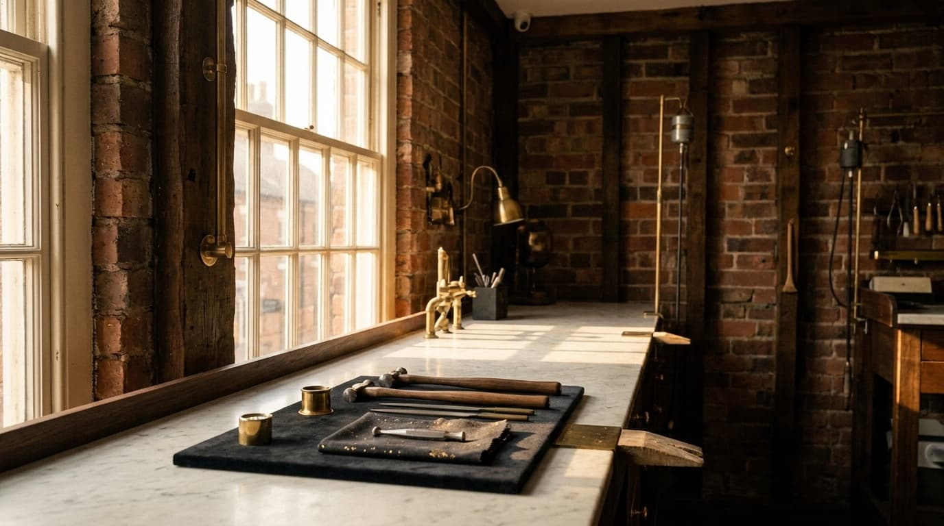 Birmingham Jewellery Quarter atelier